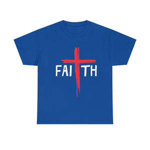 Faith Unisex Heavy Cotton Tee