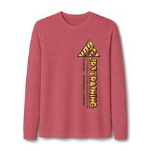 Load image into Gallery viewer, Up3 Training Vertical Logo Long Sleeve Tee — Gym Fitness Workout Shirt