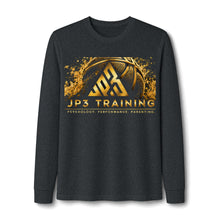 Load image into Gallery viewer, JPS Training Long Sleeve Tee — Gold Crest Fitness Logo
