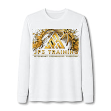 Load image into Gallery viewer, JPS Training Long Sleeve Tee — Gold Crest Fitness Logo