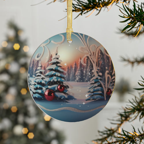 Christmas Ornament - 3D Trees Acrylic Ornaments