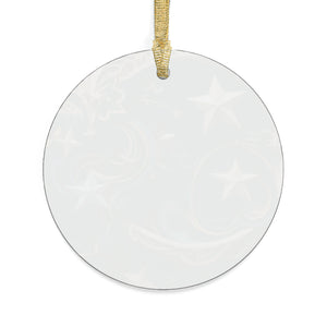 Christmas Ornament -3D Moon and Stars Acrylic Ornaments