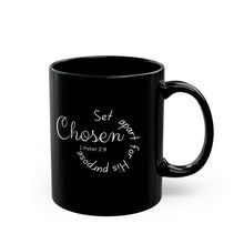 Load image into Gallery viewer, Chosen Black Mug (11oz, 15oz)