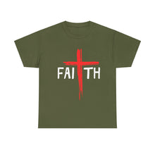 Load image into Gallery viewer, Faith Unisex Heavy Cotton Tee