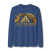 Load image into Gallery viewer, JPS Training Long Sleeve Tee — Gold Crest Fitness Logo