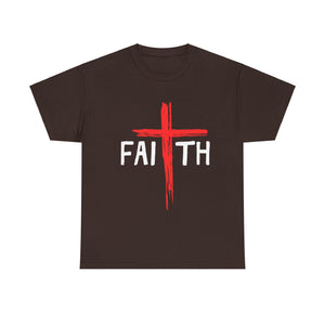 Faith Unisex Heavy Cotton Tee