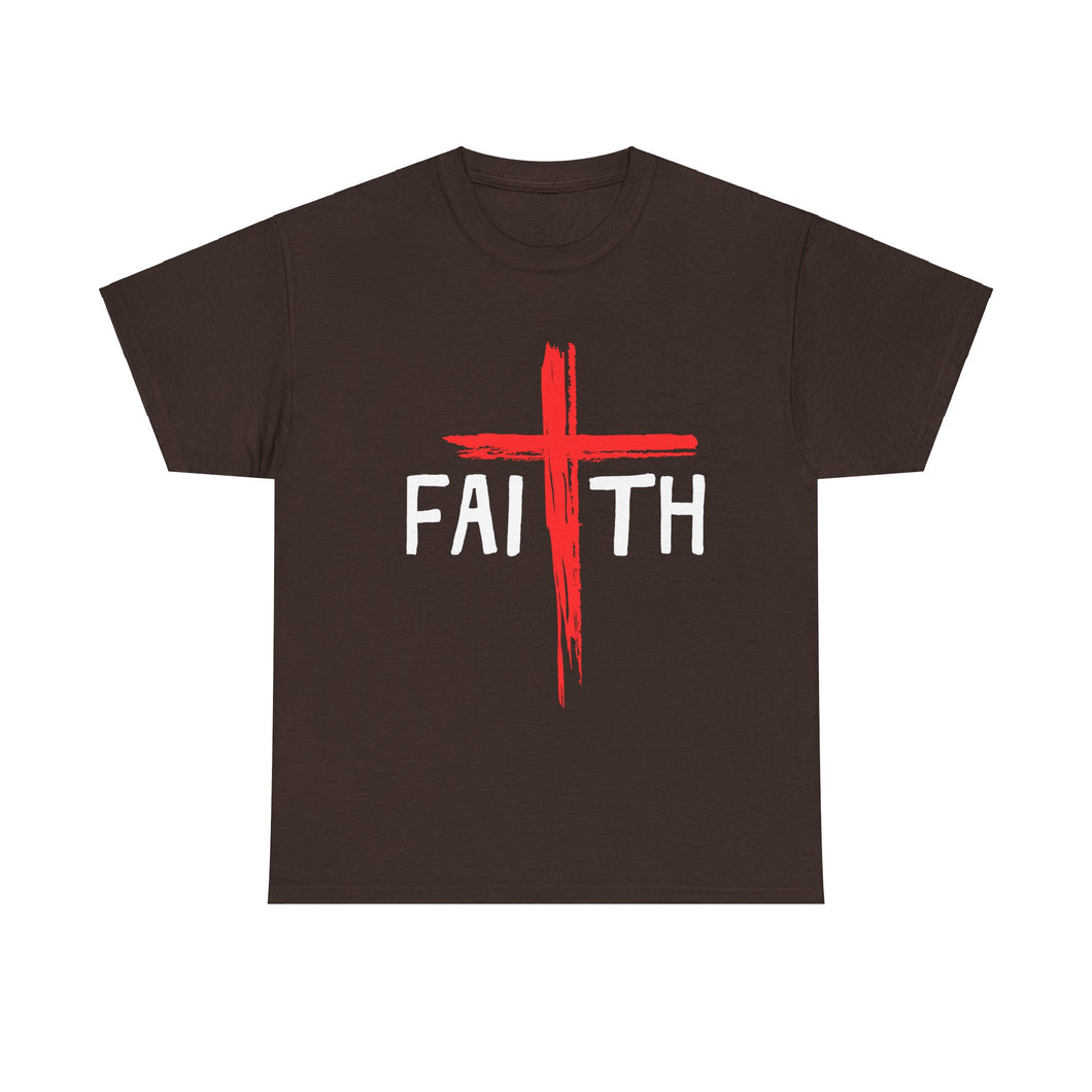 Faith Unisex Heavy Cotton Tee