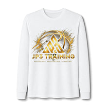 Load image into Gallery viewer, JP3 Training Long Sleeve Tee — Basketball Logo Performance Shirt