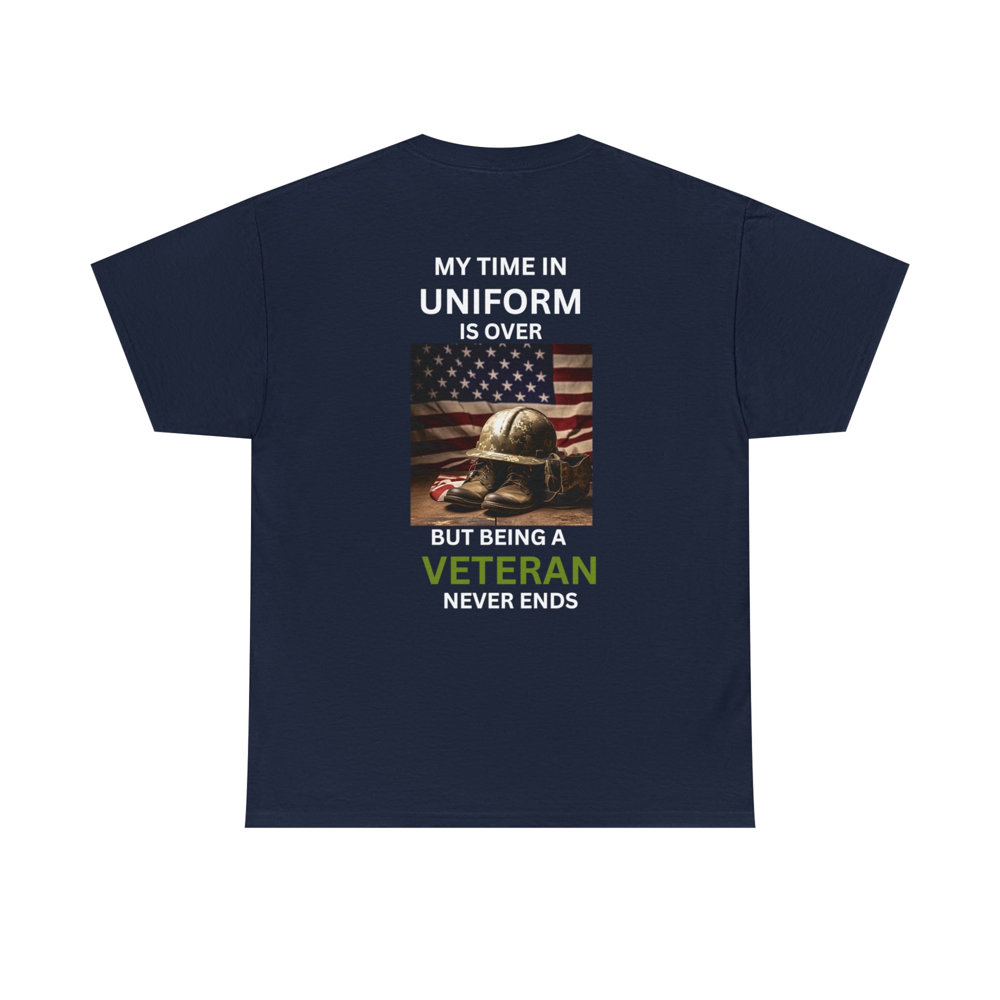 Proud Veteran Cotton Tee