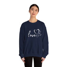 Load image into Gallery viewer, Love Unisex Heavy Blend™ Crewneck Sweatshirt