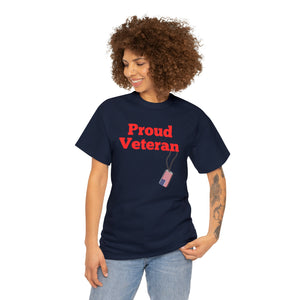 Proud Veteran Cotton Tee