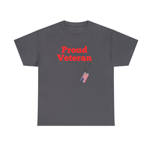 Proud Veteran Cotton Tee