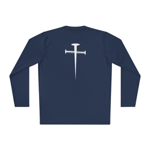 Nail Cross Unisex Lightweight Long Sleeve Tee