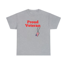 Load image into Gallery viewer, Proud Veteran Cotton Tee