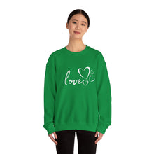 Load image into Gallery viewer, Love Unisex Heavy Blend™ Crewneck Sweatshirt