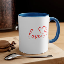 Load image into Gallery viewer, Love Accent Coffee Mug, 11oz