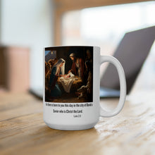 Load image into Gallery viewer, A Child is Born Ceramic Mug 15oz