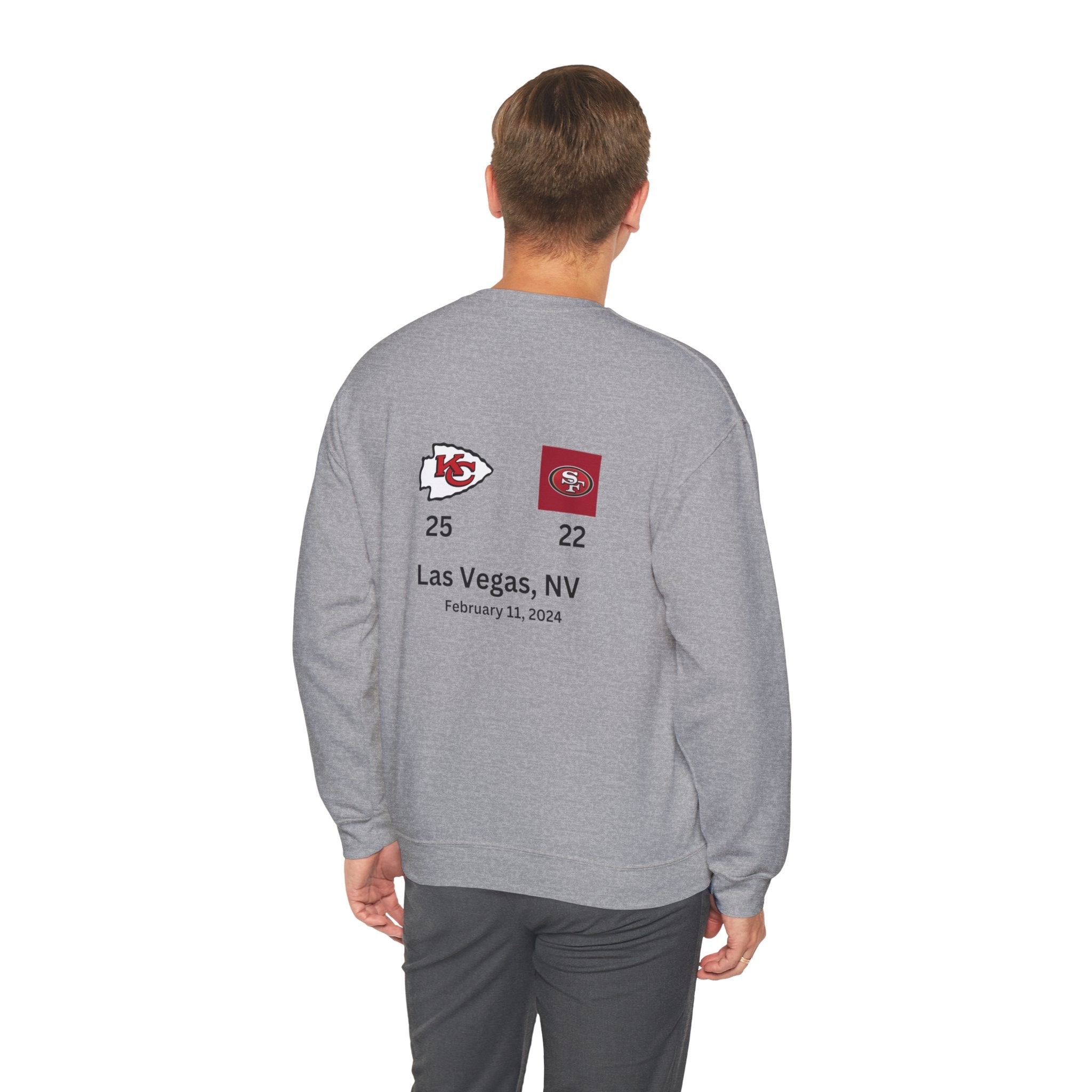 Super Bowl LVIII Unisex Heavy Blend™ Crewneck Sweatshirt