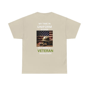 Proud Veteran Cotton Tee