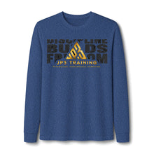 Load image into Gallery viewer, “Built for Freedom” Fitness Training Long Sleeve Tee