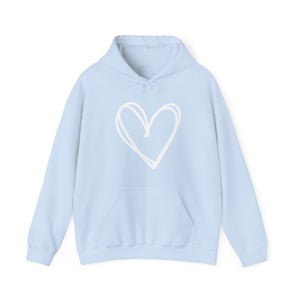 Heart Unisex Heavy Blend™ Hooded Sweatshirt