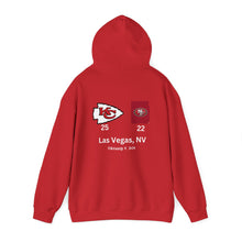 Load image into Gallery viewer, SUPER BOWL LVIII KC CHAMPS Unisex Heavy Blend™ Hooded Sweatshirt