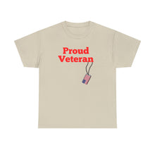 Load image into Gallery viewer, Proud Veteran Cotton Tee