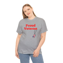 Load image into Gallery viewer, Proud Veteran Cotton Tee