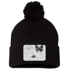 Load image into Gallery viewer, Hat |  Fearfully and wonderfully made!  102923 (1) Gracefully Made Pom Pom Knit Cap - Patch