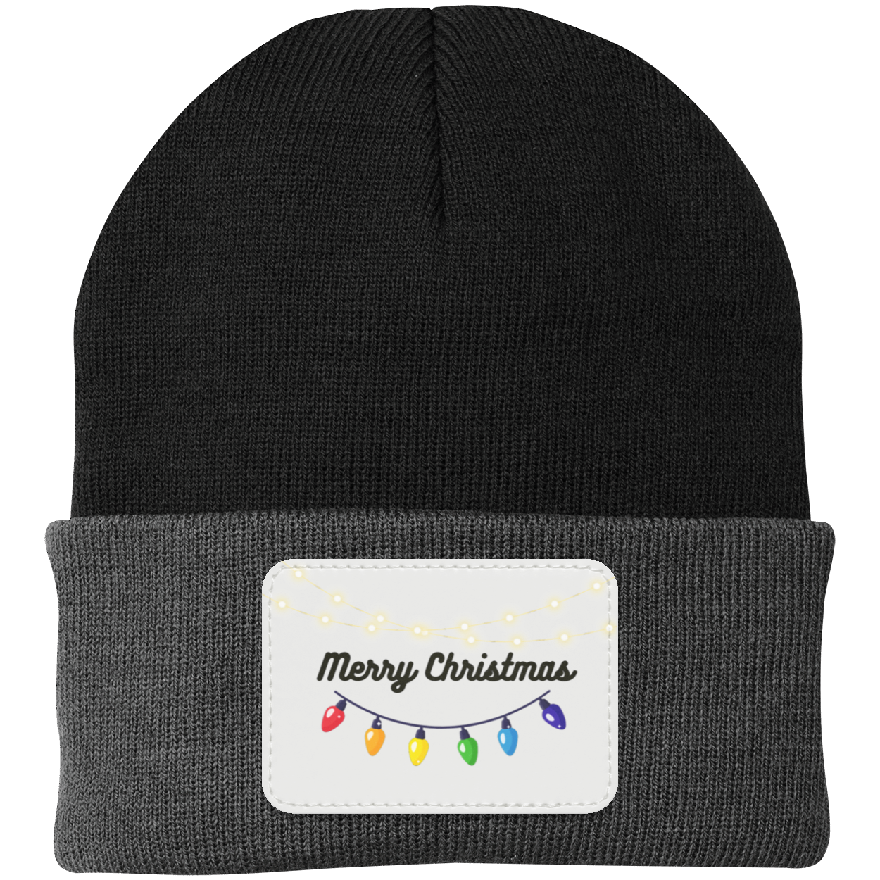 Merry Christmas  Beanie - Patch