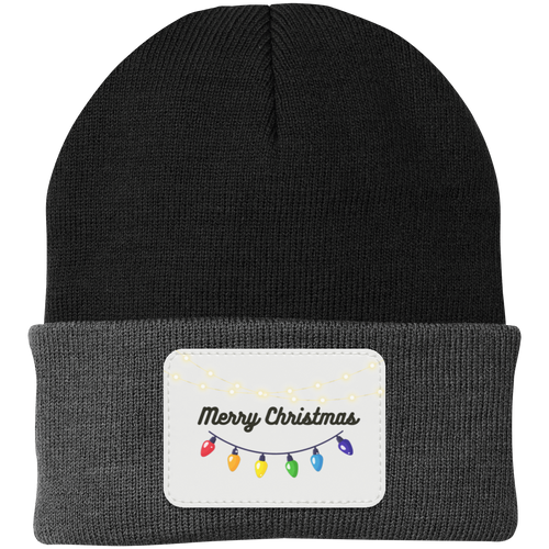 Merry Christmas  Beanie - Patch