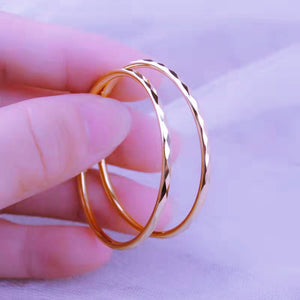 9.25 Sterling Silver Big Hoop Earrings