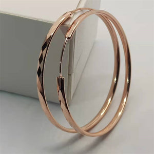 9.25 Sterling Silver Big Hoop Earrings