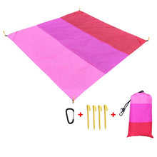 Load image into Gallery viewer, Oversized Beach Towel Sand Free Beach Wind Proof Mat