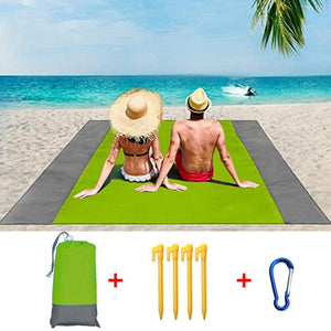 Oversized Beach Towel Sand Free Beach Wind Proof Mat