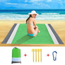 Load image into Gallery viewer, Oversized Beach Towel Sand Free Beach Wind Proof Mat