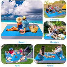 Load image into Gallery viewer, Oversized Beach Towel Sand Free Beach Wind Proof Mat