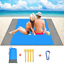 Load image into Gallery viewer, Oversized Beach Towel Sand Free Beach Wind Proof Mat