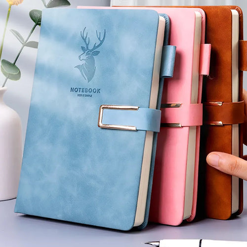 Buckle A5 Leather Notebook