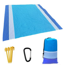 Load image into Gallery viewer, Oversized Beach Towel Sand Free Beach Wind Proof Mat