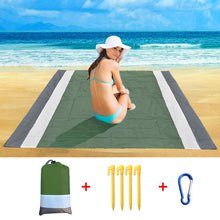 Load image into Gallery viewer, Oversized Beach Towel Sand Free Beach Wind Proof Mat