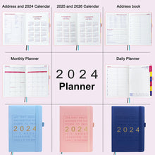 Load image into Gallery viewer, 2024 Planner Notebook