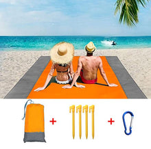 Load image into Gallery viewer, Oversized Beach Towel Sand Free Beach Wind Proof Mat