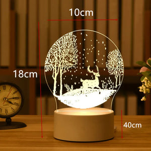 3D Lamp Acrylic Night Lights