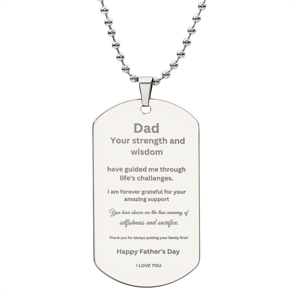 Dog tag | Fathers Day 060723