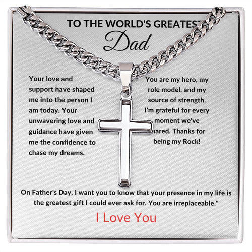 Worlds Greatest Dad Necklace