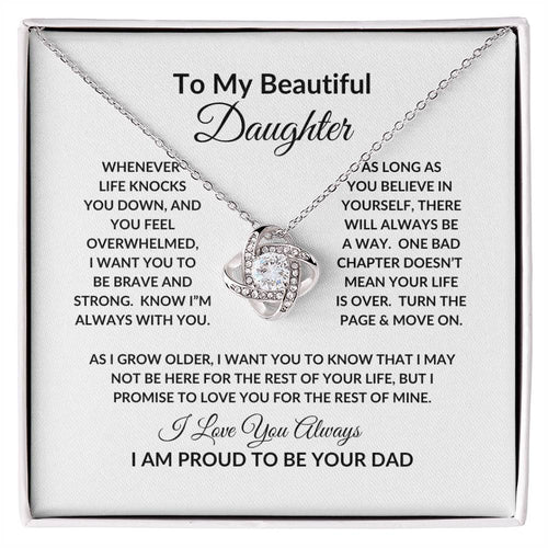 To My Beautiful Daughter | Love Knot