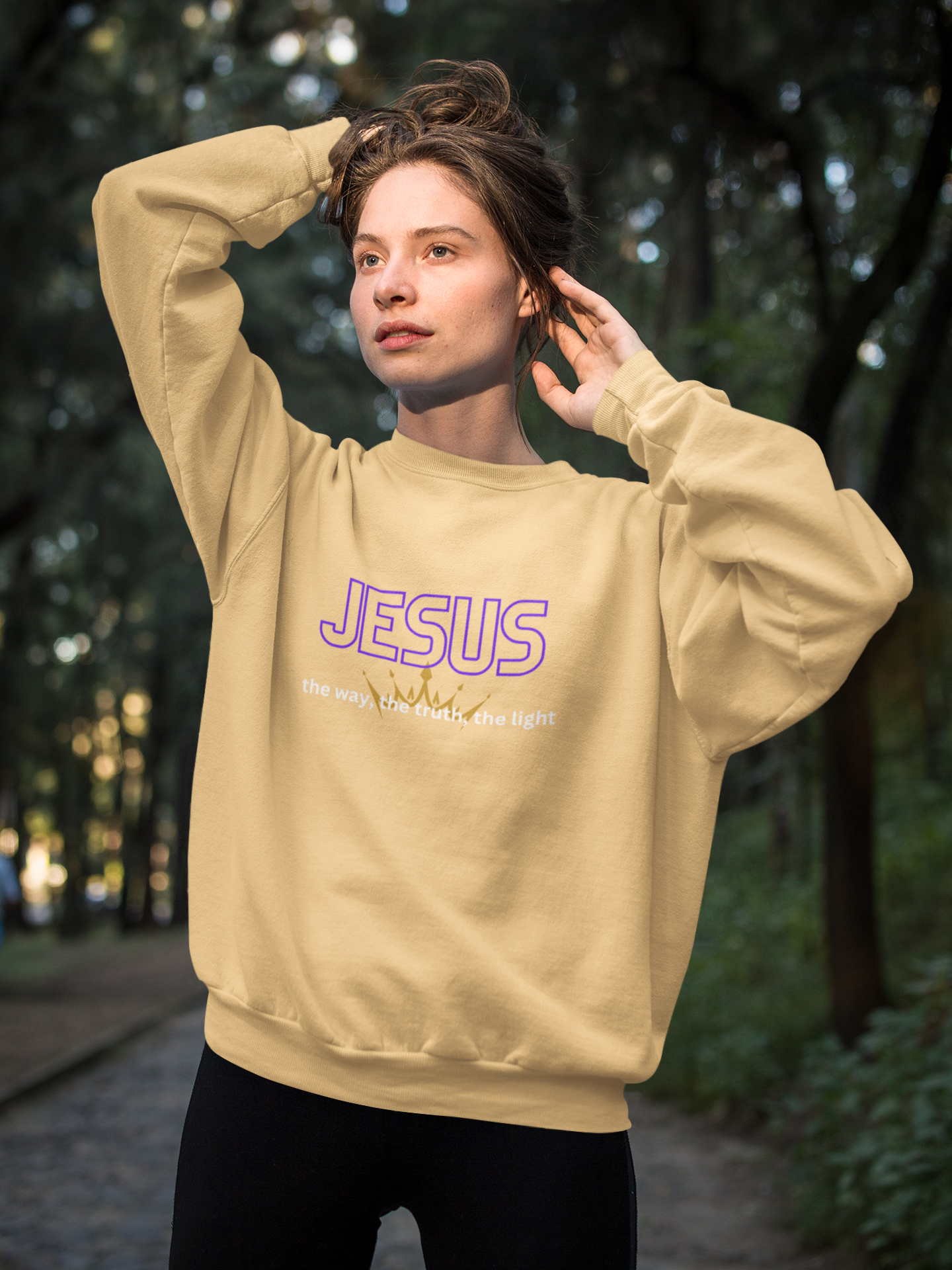 Jesus Unisex Heavy Blend™ Crewneck Sweatshirt