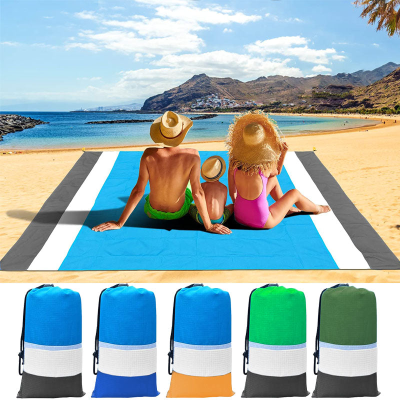 Oversized Beach Towel Sand Free Beach Wind Proof Mat